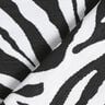 Čalounická látka Žakár Zebra – bílá/černá,  thumbnail number 4