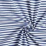 Bavlněný žerzej úzké proužky – džínově modrá/bílá,  thumbnail number 4