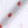 Mušelín / dvojitá mačkaná tkanina Beruška digitální potisk | Poppy Fabrics – bílá,  thumbnail number 4