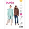 bunda/kabát s raglánovými rukávy a stojáčkem | Burda 5974 | 34-44,  thumbnail number 1