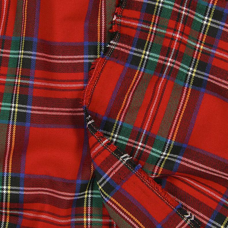 Skotská kostka tartan – kostka velká – červená,  image number 4
