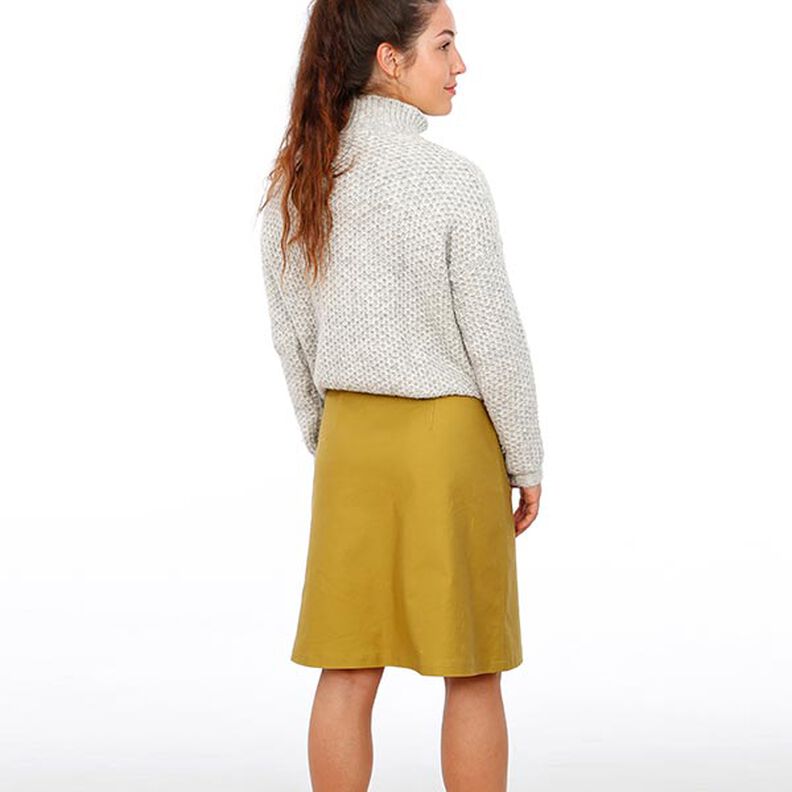 WOMAN INA – jednoduchá sukně s nakládanými kapsami, Studio Schnittreif  | XS -  XXL,  image number 4