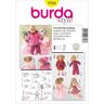 Oblečení pro panenky, Burda 7753,  thumbnail number 1