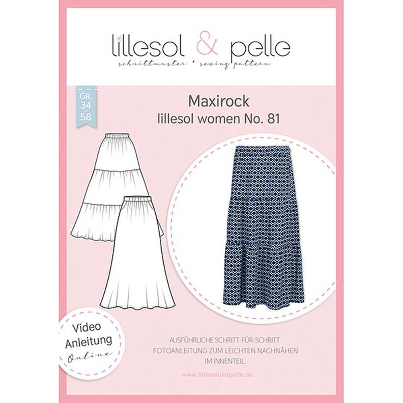 Maxi sukně | Lillesol & Pelle No. 81 | 34-58,  image number 1