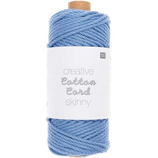 Makramé příze Creative Cotton Cord Skinny [3mm] | Rico Design - baby modra, 