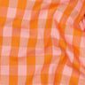 Bavlněný popelín Károvaná | Poppy Fabrics – růžová/broskvově oranžová,  thumbnail number 2