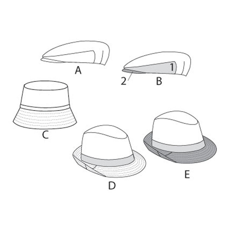Klobouky, Vogue 8869,  image number 7