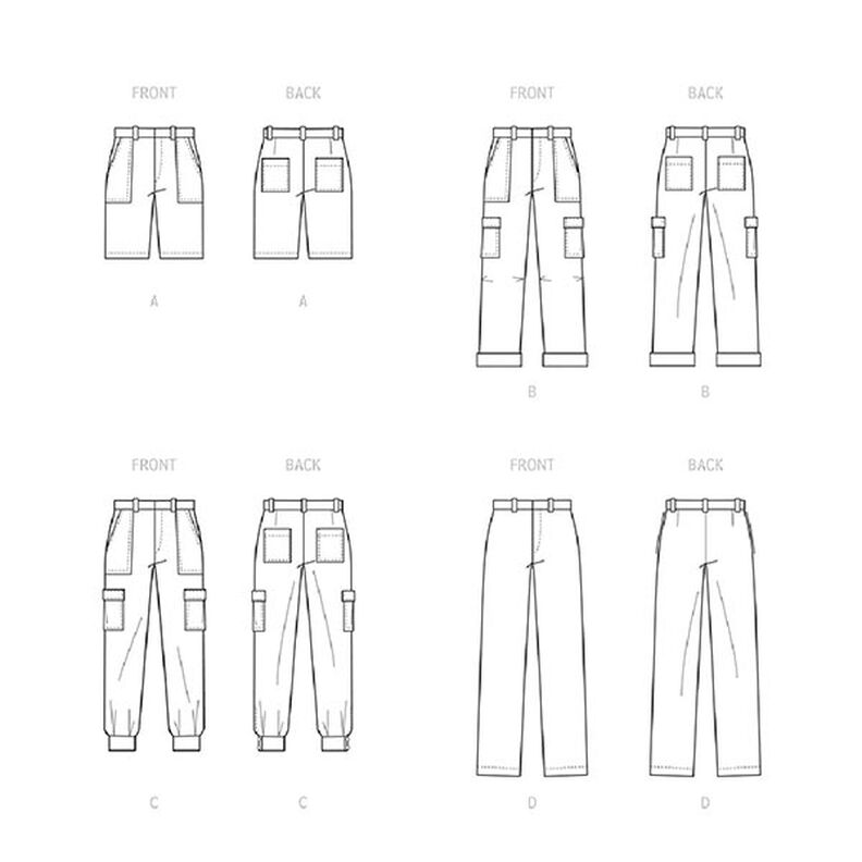 kalhoty / šortky | McCalls 8264 | 44-52,  image number 7