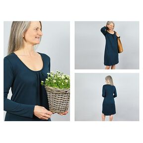 FRAU VLIELAND Žerzejové šaty s kulatým výstřihem | Studio Schnittreif | XS-L, 