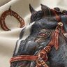 Dekorační látka kusový gobelín Kůň – béžová,  thumbnail number 2