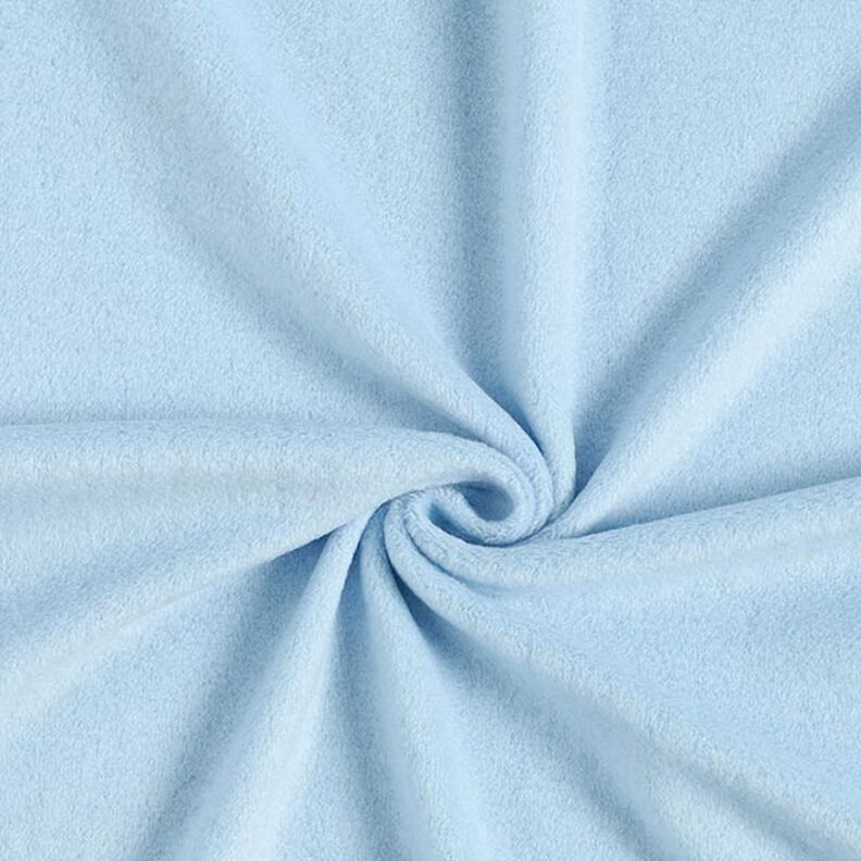 Kašmírový fleece hladký – světle modra,  image number 1