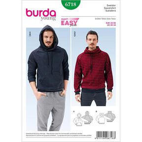 Svetr, Burda 6718, 