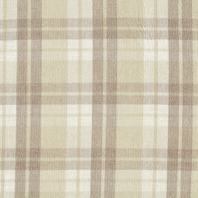 Manšestr tartan – cashew (béžová), 