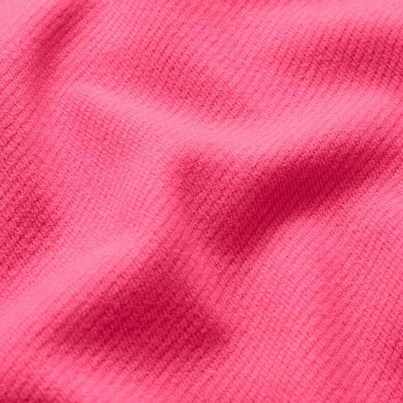 Kabátová tkanina směs vlny Uni – výrazná jasně růžová,  image number 2