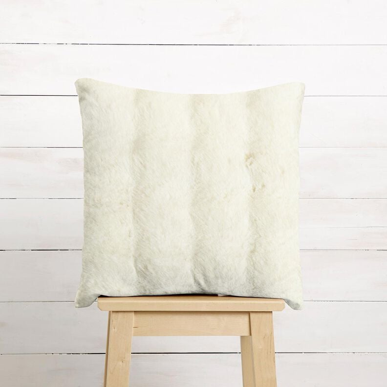 Uměl&aacute; kože&scaron;ina Dlouh&eacute; vlasy &ndash; vlněn&aacute; b&iacute;l&aacute;,  image number 6