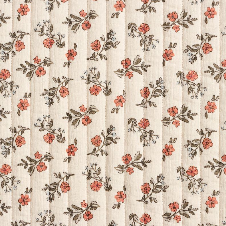 Mu&scaron;el&iacute;n Pro&scaron;&iacute;van&aacute; l&aacute;tka Romantick&eacute; květiny &ndash; vlněn&aacute; b&iacute;l&aacute;/světl&yacute; odst&iacute;n bobulov&eacute;ho ovoce,  image number 1