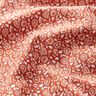 Bavlněný kreton drobný vzor paisley – terracotta,  thumbnail number 2