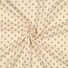GOTS Mušelín / dvojitá mačkaná tkanina Boho diamantový vzor  | Poppy Fabrics – kremová/skořicová,  thumbnail number 3