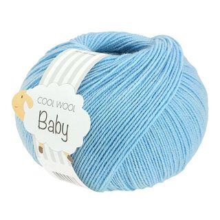 Cool Wool Baby, 50g | Lana Grossa – nebeská modrá, 