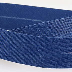 Šikmý proužek Polycotton [20 mm] – královská modr, 