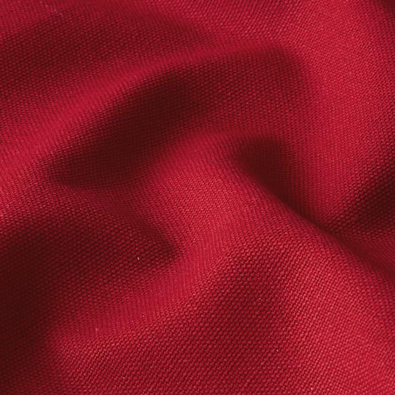 Dekorační látka Plátno – karmínově červená,  image number 2