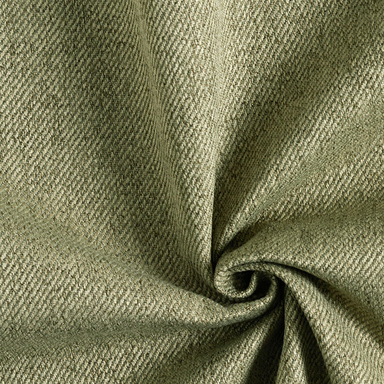 Čalounická látka Keprový vzhled – rákosove zelená,  image number 1