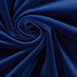Dekorační látka bavlněný samet – královská modr, 