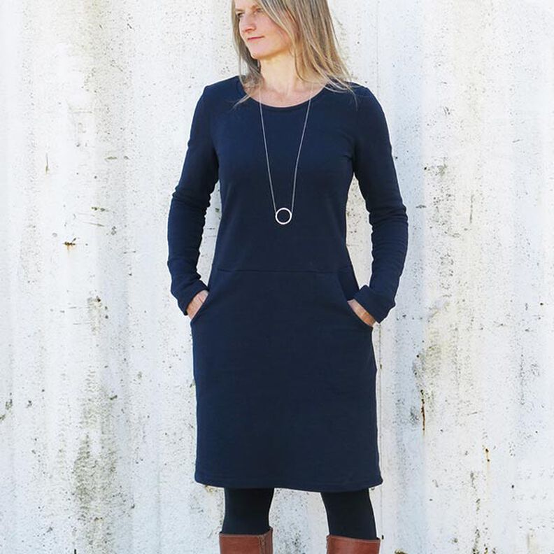 FRAU FANNIE – univerzální teplákové šaty, Studio Schnittreif | XS - XL,  image number 5