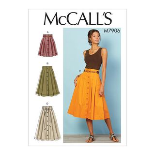 Sukně McCalls 7906 | 32-40, 