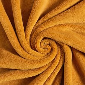 Hebký fleece – hořčicove žlutá, 