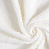 Bavlněný materiál šerpa jednobarevný – vlněná bílá,  thumbnail number 3