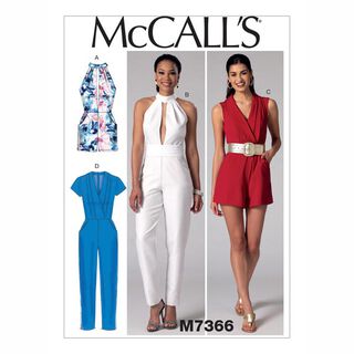 Kombinéza|Opasek, McCalls | 40 - 48, 
