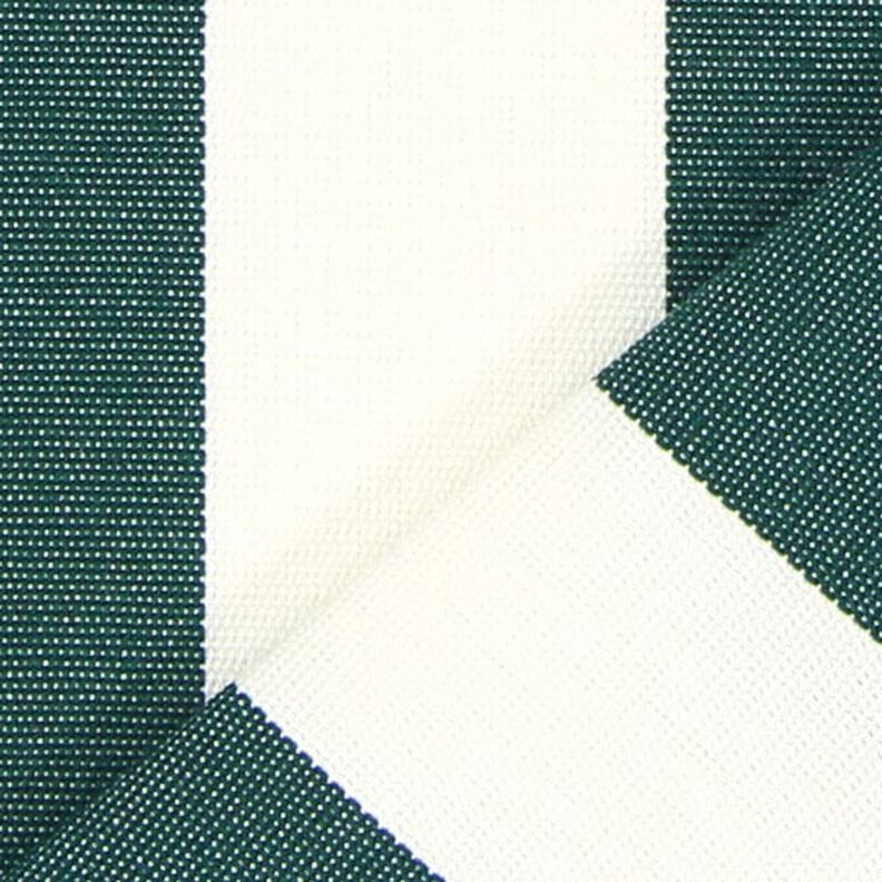 Látka pro venkovní použití Acrisol Listado – vlněná bílá/tmavě zelená,  image number 3