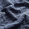 Žakárové žerzejové kloké Copánkový vzor – džínově modrá,  thumbnail number 2