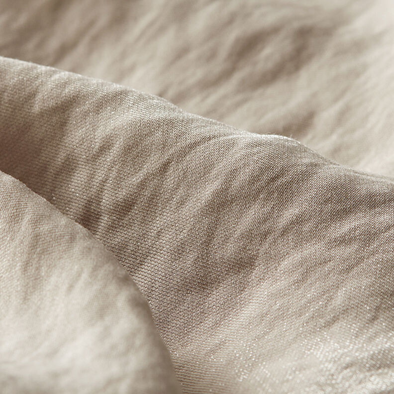 Směs s viskózou třpytivý lesk – taupe, image number 3