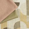 Zatemňovací látka Abstraktní klenby – khaki/taupe (šedohnědá),  thumbnail number 5