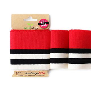 GOTS Bio náplety CUFF ME COLLEGE [140 cm | 7,5 cm] | Albstoffe | Hamburger Liebe, 