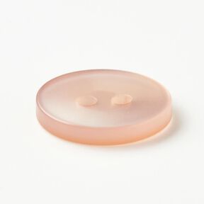 2dírkový lesklý knoflík [Ø 15 mm] – rose, 
