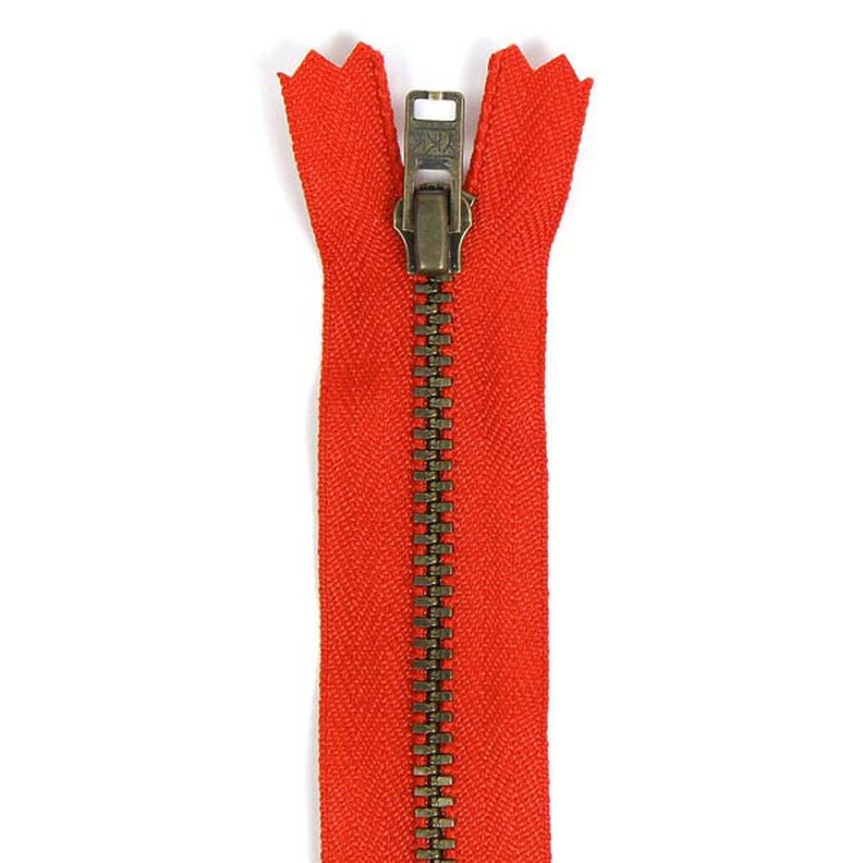 Zip nedělitelný | starožitný kov (820),  image number 1