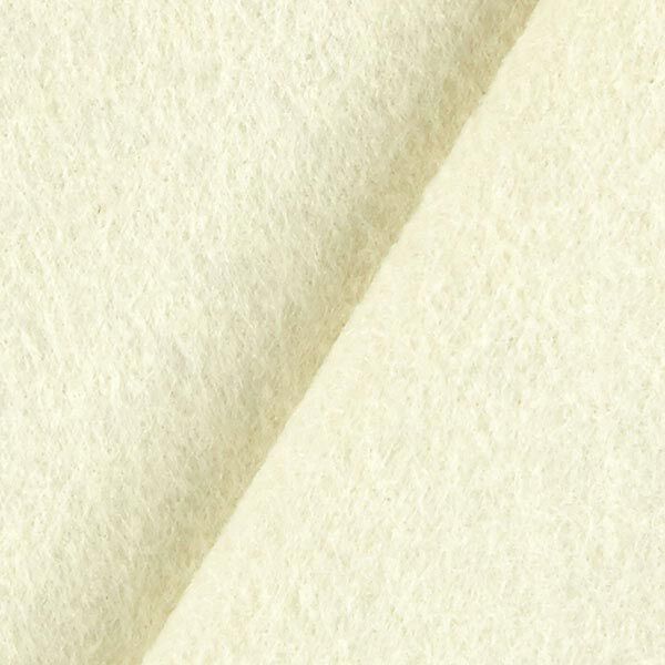 Plsť 90 cm / tloušťka 1 mm – vlněná bílá,  image number 3