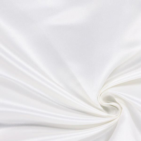Satén Duchesse – vlněná bílá,  image number 1