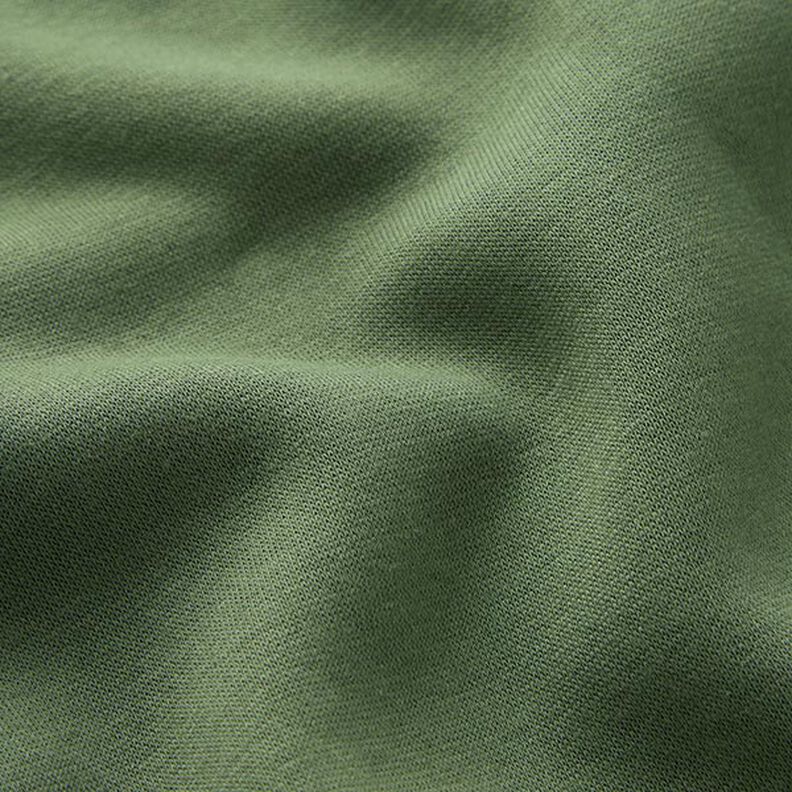 Teplákovina počesaná – olivová, image number 3