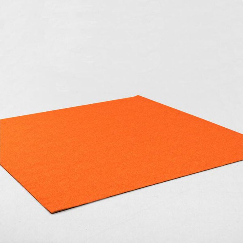 Plsť 90 cm / tloušťka 3 mm – oranžová,  image number 2
