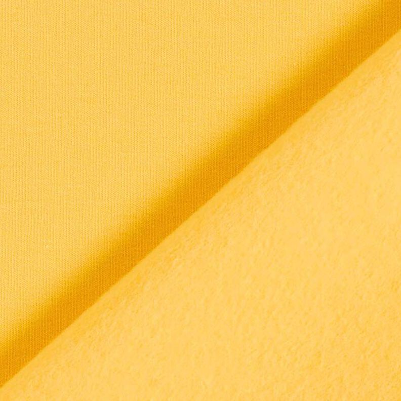 Lehká bavlněná teplákovina jednobarevná – sluníčkově žlutá,  image number 5