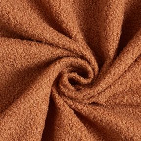 Čalounická látka Měkký plyšový medvídek – terracotta, 