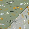 Bavlněný popelín Hospodářská zvířata | Poppy Fabrics – piniová,  thumbnail number 4