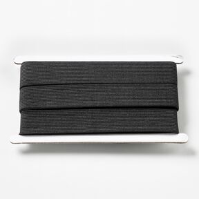 Hladká gumová stužka [3 m | 25 mm] – černá, 