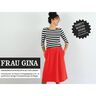 FRAU GINA – sukně se zavinovacím vzhledem a s kapsami v bočních švech, Studio Schnittreif  | XS - ,  thumbnail number 1