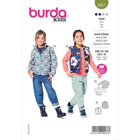 Bunda, Burda 9267 | 110-140, 