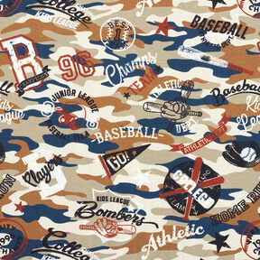 Alpenfleece Baseball – středně hnědá,  Alpenfleece Baseball – středně hnědá,